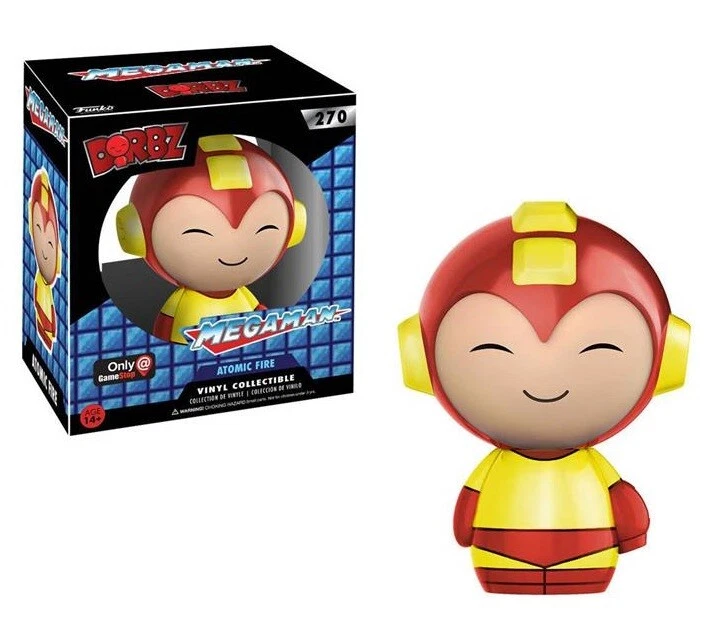 Megaman Atomic Fire Dorbz Exclusive Vinyl Figure #270 - Imagem 1 de 1
