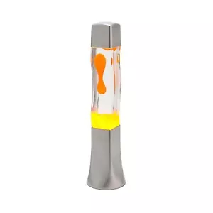 Lavalampe Orange Retro 42 cm hoch inkl. Leuchtmittel Tischleuchte Magmalampe - Bild 1 von 5