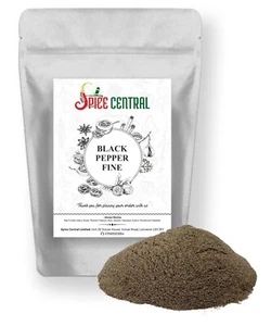 BLACK PEPPER FINE POWDER GROUND SPICES AND SEASONING *SPECIAL OFFER* 100 Grams - Picture 1 of 2