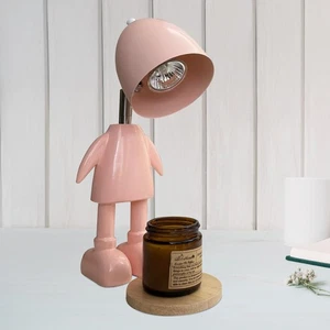 Pink Robot Candle Warmer Lamp with Timer - Adult, and Boys Office Desk and Be... - Picture 1 of 6