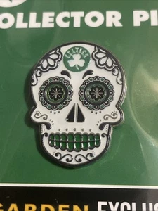 Boston Celtics Lapel Pin - Skull - TD Garden Exclusive - Picture 1 of 2
