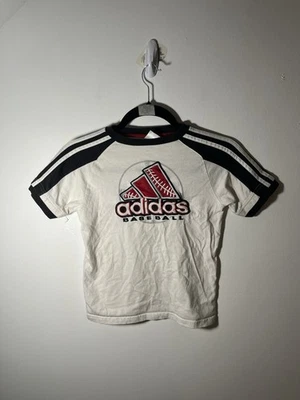 Camiseta de béisbol Adidas vintage años 90 para niños talla 7 pulóver multicolor Foto 1 de 4