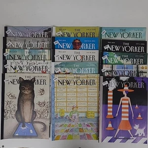 The New Yorker Lot of 15 Magazines March - September 2024 Incomplete USED - Picture 1 of 7