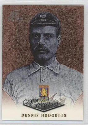 Futera Platinum Aston Villa Greatest Dennis Hodgetts 1999 Foto 1 de 2