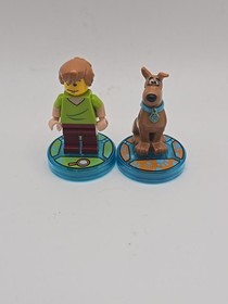 Lego Dimensions Scooby Doo & Shaggy Rogers Toy Tags & Minifigures 71206