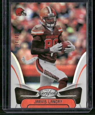 2018 Panini Certified #17 Jarvis Landry Mirror Silver #/499 - Image 1 of 2