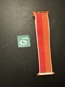 Apple Watch Sport Loop 41mm (38/40) Oryginalna nektarynowa piwonia OEM używana - Zdjęcie 1 z 8