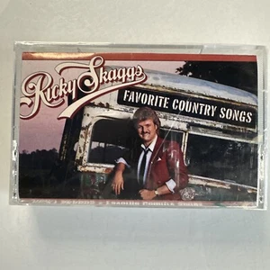 Ricky Skaggs Favorite Country Songs (Cassette) New Sealed - Picture 1 of 2
