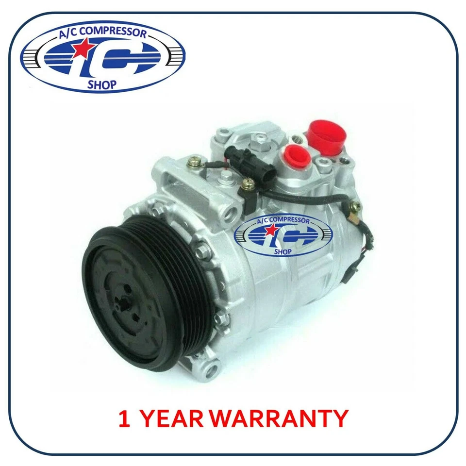 Compresor de aire acondicionado para Mercedes-Benz modelos 03-12 OEM 7SEU17C 97356  Foto 1 de 2