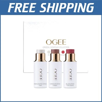 Versatile Crystal Contour Collection - Bronzer, Blush & Highlighter Sticks - Image 1 of 4