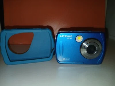 POLAROID IS048 Waterproof 16MP Digital Portable Handheld Action Camera - Teal  - image 1 of 2