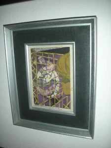 Nakayama Tadashi Ukiyo-e Vintage 1956 Nishiki-e Woodblock Print - "Boy & Bird" - Picture 1 of 2