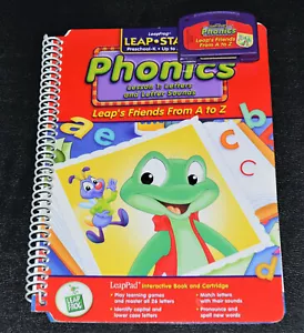 LeapFrog Start LeapPad Phonics Leap's Friends von A bis Z Buch mit Cartridge Set - Bild 1 von 3