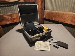 Sawyer’s Projector Slide Viewer- For Parts- Please See Discription Includes Case - Picture 1 of 24