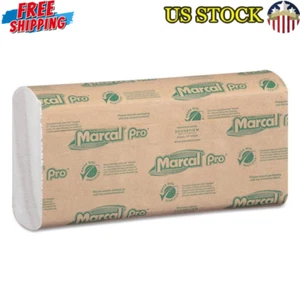 C-Fold Paper Towels 1-Ply 2400 Towels Strong Absorbent Universal Dispenser New - Picture 1 of 5