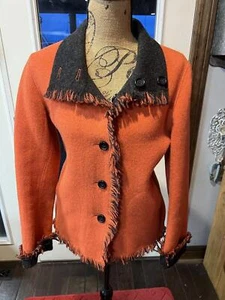 Giacca reversibile Liliana Castellanos lana merino bambino blazer alpaca donna 6 - Foto 1 di 7