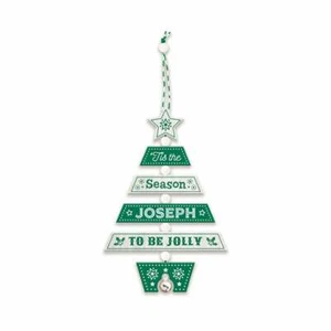 Christmas Tree Decoration - Joseph 269800452 Wooden Hand Crafted - Picture 1 of 4