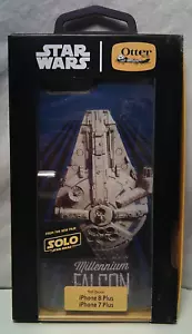 Otter Box Symmetry Case 7 Plus / iPhone 8 Plus Star Wars Solo Millennium Falcon - Picture 1 of 1