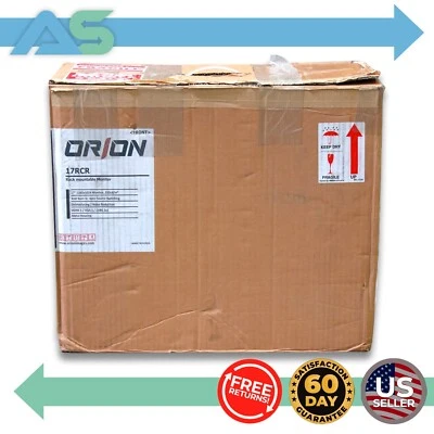 Orion 17RCR 17" Rack Mountable TFT LCD Color Monitor | 1280x1024 | 250cd/m2 - Image 1 of 4