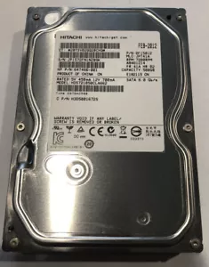 HDS721050CLA662-0F15012 Hitachi Deskstar 7K1000.C 500GB,Internal,7200RPM,3.5"* - Picture 1 of 3