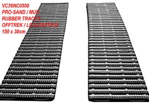 1 x PRO - Pista de Arena / 150cm x 30cm / GOMA / RECUPERACIÓN BARRO NIEVE / TODOTERRENO - Imagen 1 de 2