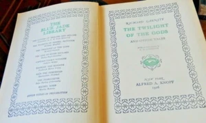 The Twilight Of Gods - Richard Garnett 1926 A KNOPF Intro by T. E. Lawrence RARE - Picture 1 of 12