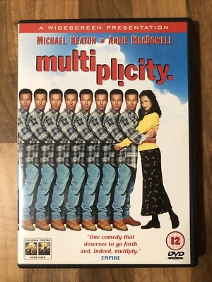 Multiplicity DVD Michael Keaton1996film Andie MacDowell5050582206715Harold Ramis - Image 1 of 4