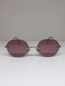 New Vintage Christian Dior 2560 Sunglasses CD 2560 C. 42 Shiny Gold NOS Austria - Picture 1 of 12