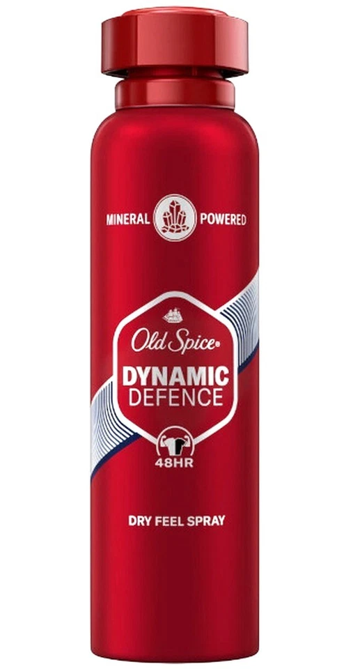 29,83€/L - 6er Pack Old Spice Deodorant Spray – Dynamic Defense – 200ml - Bild 1 von 1