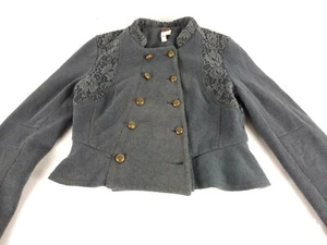 We The Free Womens Long Sleeve Cardigan blue ish Tissu cotton polyester nylon - Picture 1 of 11