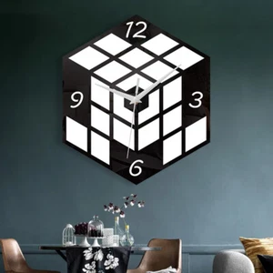 Personalized Living Room Fashion Home Decoration Rubik's Cube Clock - Bild 1 von 6