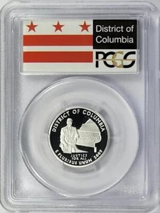 2009-S Silver Washington Quarter - District of Columbia - PCGS PR69DCAM - Picture 1 of 2