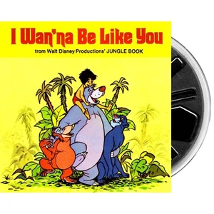 I wanna Be Like You - 200ft Super 8 Sound Walt Disney Film Jungle Book - Picture 1 of 4