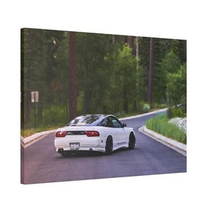 Nissan 240sx S13 Type X High Resolution Museum Quality Horizontal Canvas Print # - Picture 1 of 10