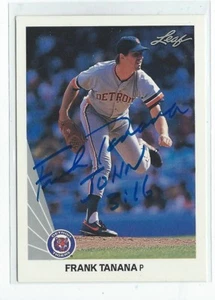 Frank Tanana Signed 1990 Leaf Card #87 - Picture 1 of 1