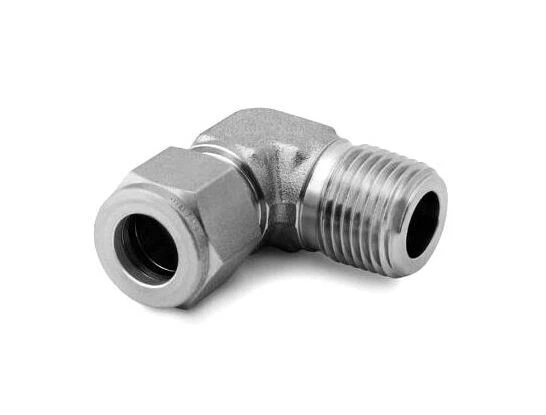3/4 Tube x 1/2 MNPT 316ss Male Elbow Fitting Swagelok SS-1210-2-8 - Image 1 of 2