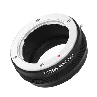 Fotga Minolta MD MC Lens for EOSM EOS M200 M100 M5 EF-M Camera Body Adapter Ring - Image 1 of 4