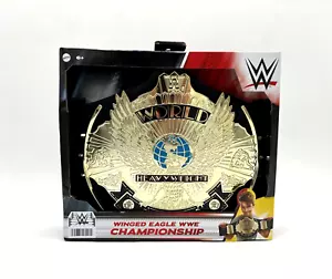WWE Winged Eagle Championship Belt Mattel giocattolo 1988 cintura pesante Hart Savage - Foto 1 di 7