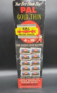 Rare Pal Hollow Ground Razor Countertop Store Display from 30's-40's  - Picture 1 of 11
