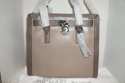 BOLSO/CARTERA MICHAEL KORS HAMILTON MARCO CUERO TOPO OSCURO 30F5GHKT3T Foto 1 de 4