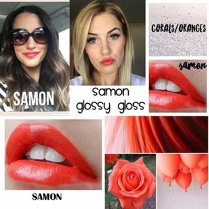  LipSense by SeneGence SAMON Lipstick Lipgloss FACTORY SEALED - Picture 1 of 1