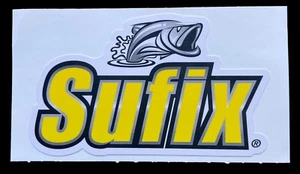 Sufix Fishing Line Sticker Decal 5”x 3” Fluorocarbon Rapala - Picture 1 of 1