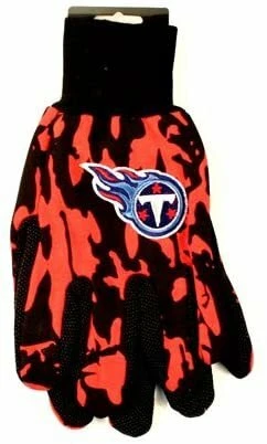 McArthur Tennessee Titans Team Color Camouflage Utility Grip Gloves Cover