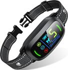 Dog Bark Collar FAFAFROG Rechargeable Smart for Large Medium Small Dogs (Black)