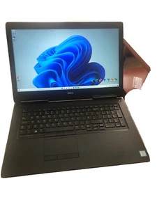 Dell Precision 7710 17.3 IPS Intel Core i5 500 GB SSD 16 GB Ram AMD R9 Win 11 - Picture 1 of 12