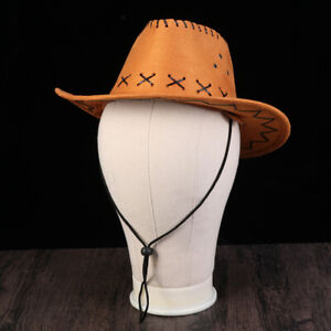  Artificial Suede Hat Kid Western Wear with Felt Cowboy Hats for Men