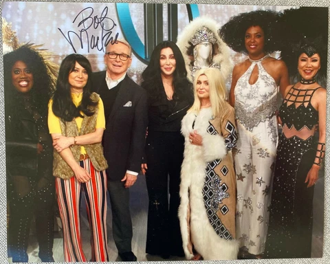 Bob Mackie Signed In Person 8x10 Color Photo - AUTHENTIC, Cher, Fashion Icon Cover