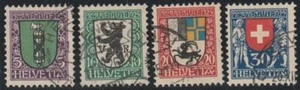 Schweiz 1929 gestempelt MiNr. 214-217 Pro Juventute - Bild 1 von 1