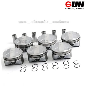 6Pcs MAHLE Pistons & Rings STD Φ88mm for Mercedes-Benz E280 C300 GLK300 3.0L V6 - Bild 1 von 5