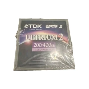 TDK Ultrium 2 200/400GB Data Cartridge Tape - 5 Pack - NEW AND SEALED - Picture 1 of 2